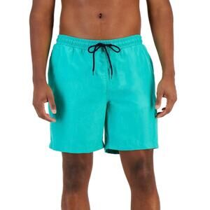NWT Club Room Quick-Dry Performance Swim Trunks – Mint Green – Men’s Medium